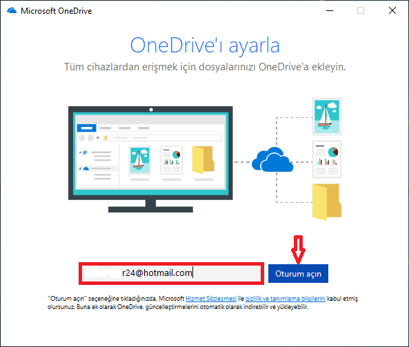 OneDriveı Windows 10da Varsayılan Kaydetme Konumu Olarak Ayarlama 2
