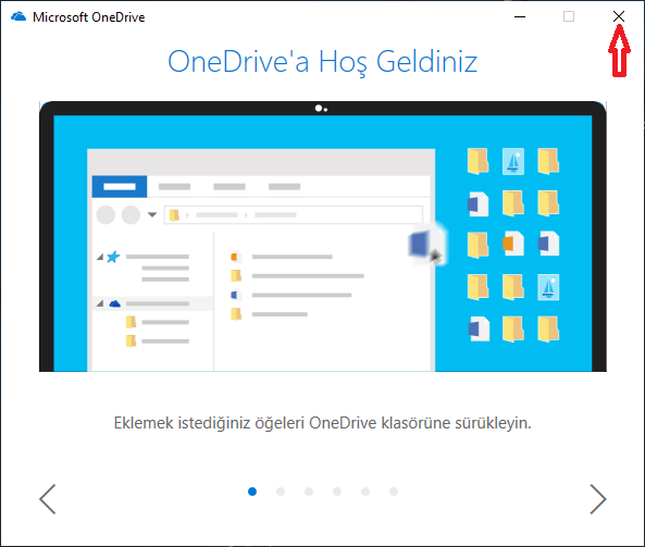 OneDriveı Windows 10da Varsayılan Kaydetme Konumu Olarak Ayarlama 6