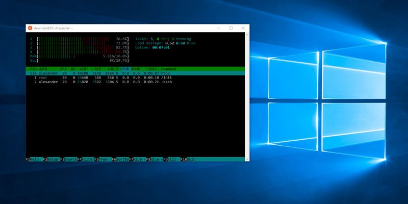 Windows 10da Linux için Windows Alt Sistemi Kurulumu ve Linuxu Çalıştırma kapak
