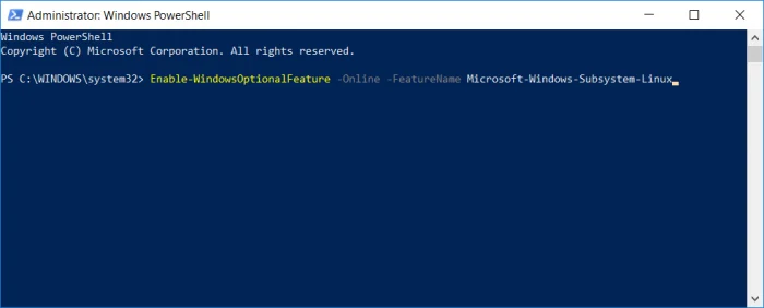 Windows 10da Linux için Windows Alt Sistemi Kurulumu ve Linuxu Çalıştırma 3 - Windows 10'da, Linux için Windows Alt Sistemi Kurulumu ve Linux'u Çalıştırma!