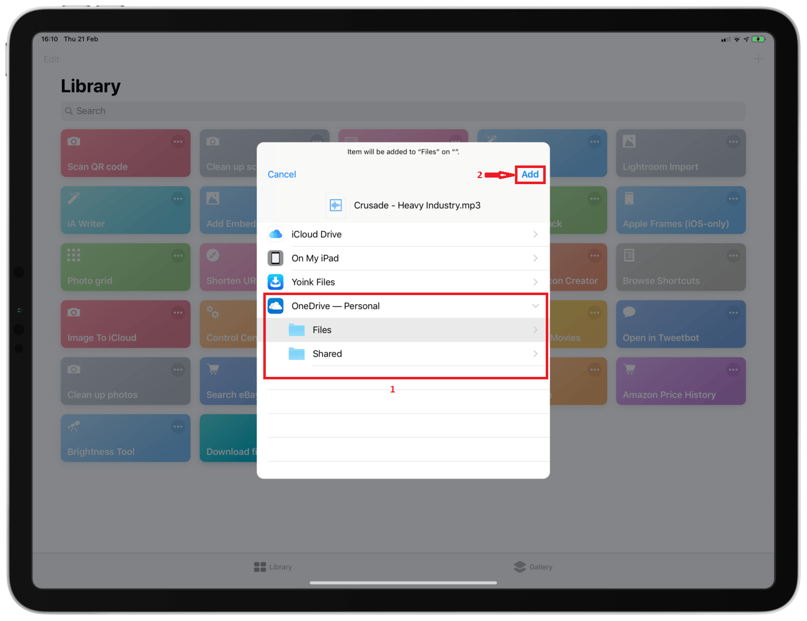 iPhoneda ve iPadde Dosyalar Doğrudan OneDrivea Nasıl İndirilir 4