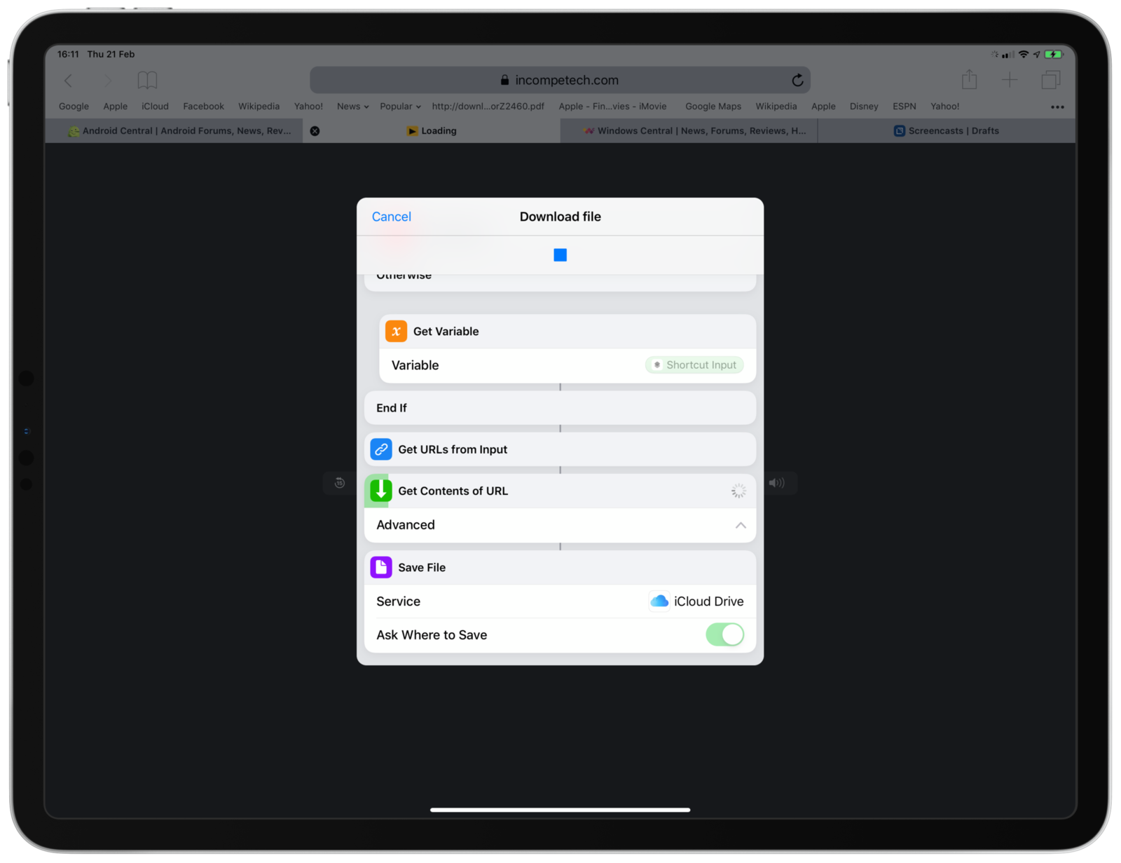 iPhoneda ve iPadde Dosyalar Doğrudan OneDrivea Nasıl İndirilir 3