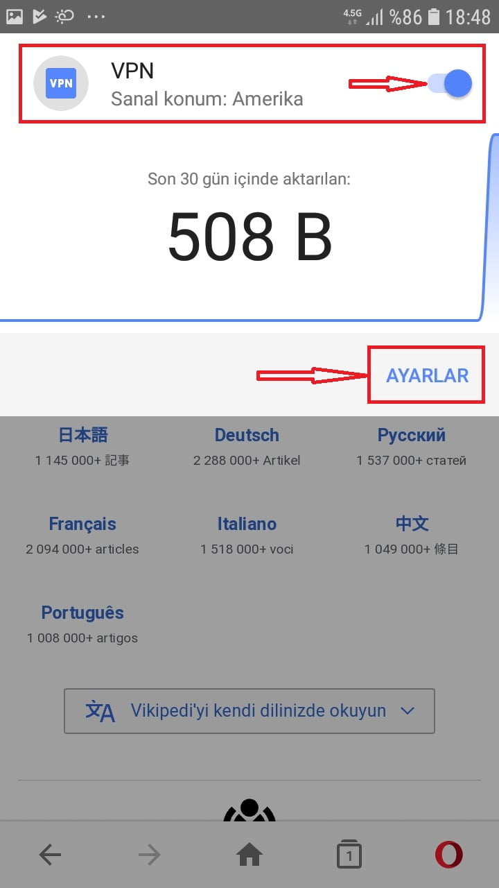 Android Opea VPN 20