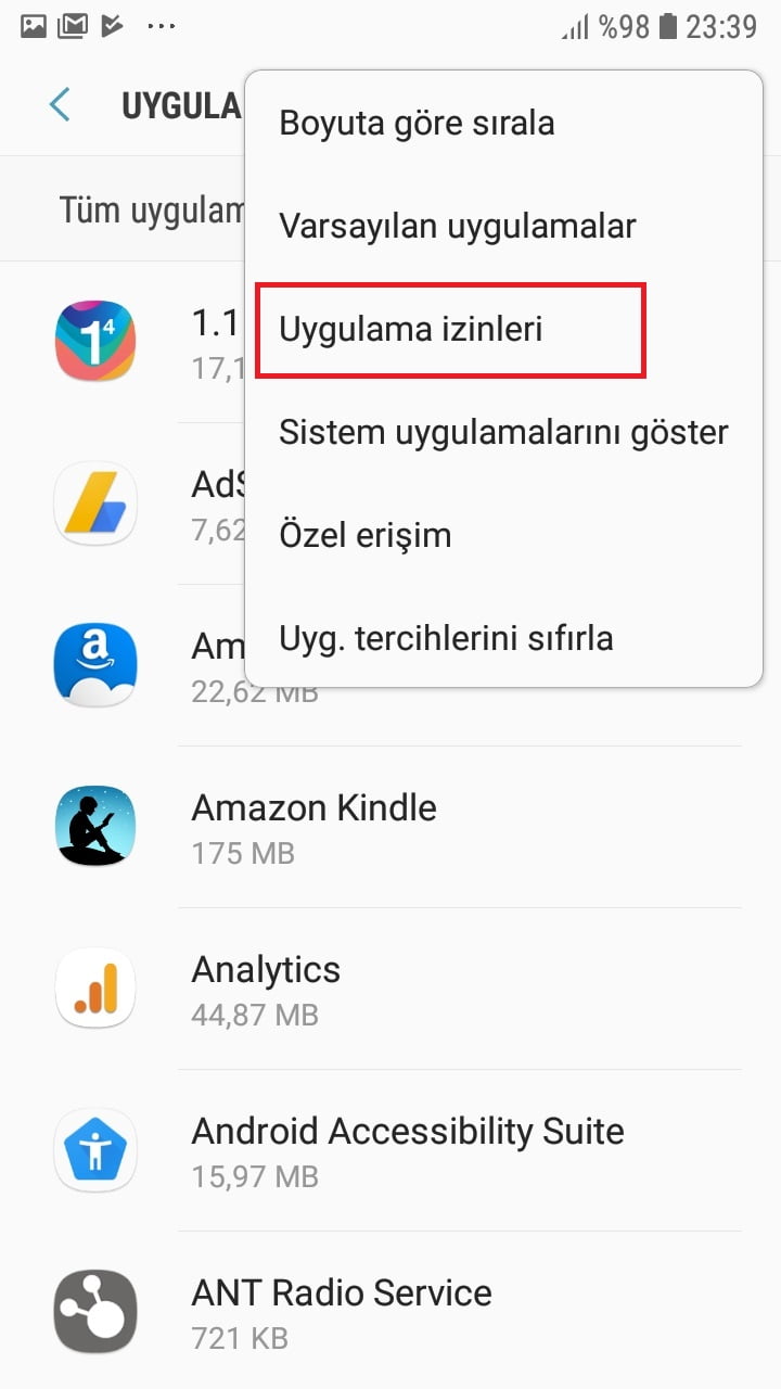 Androidde Hangi Uygulamaların Konumunuza Erişebildiğini Bulma 3