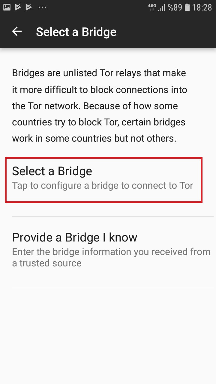 Androidde Tor Browser Kurulumu ve Ayarları 11