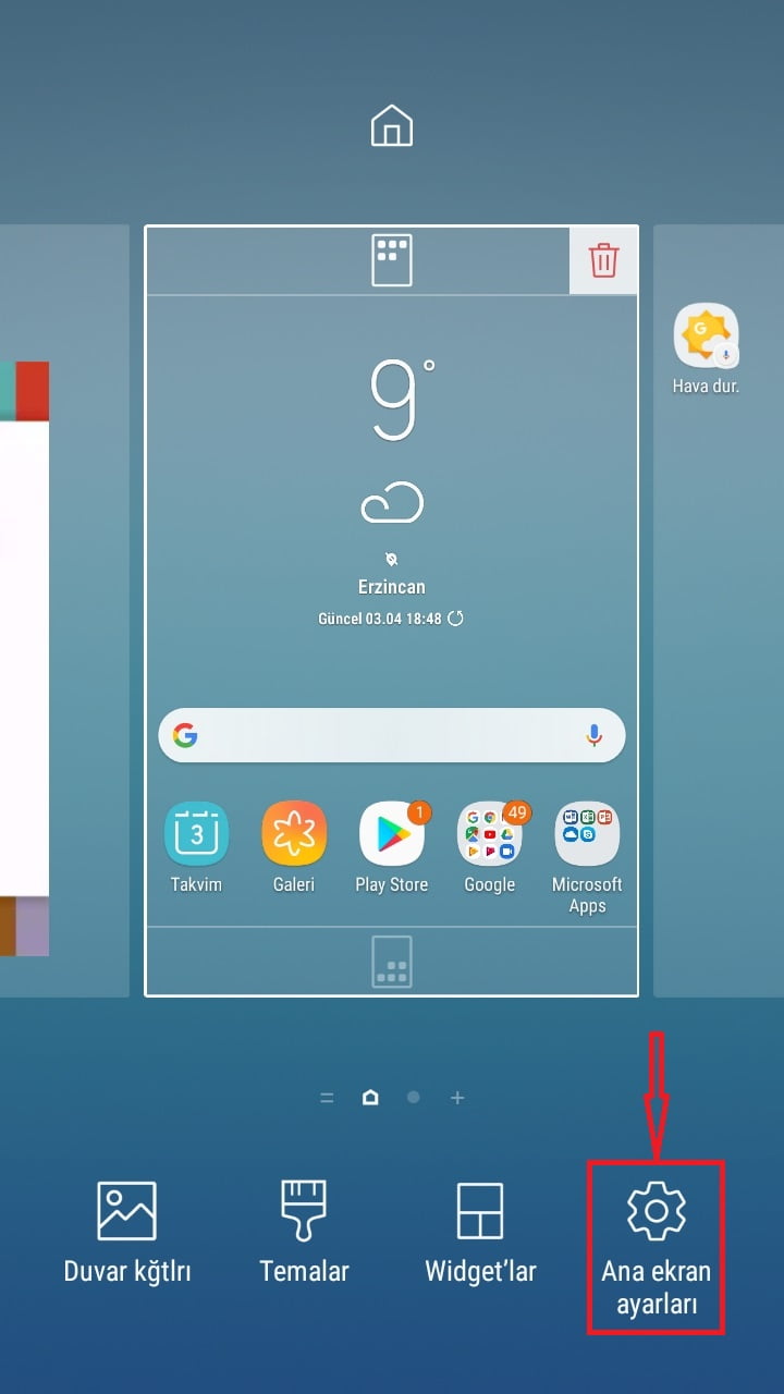 Samsung Android Telefonlarda Uygulama Gizleme 2