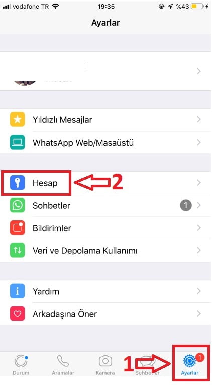 WhatsApp’ta Parmak İzi Güvenliği Tanımlama!