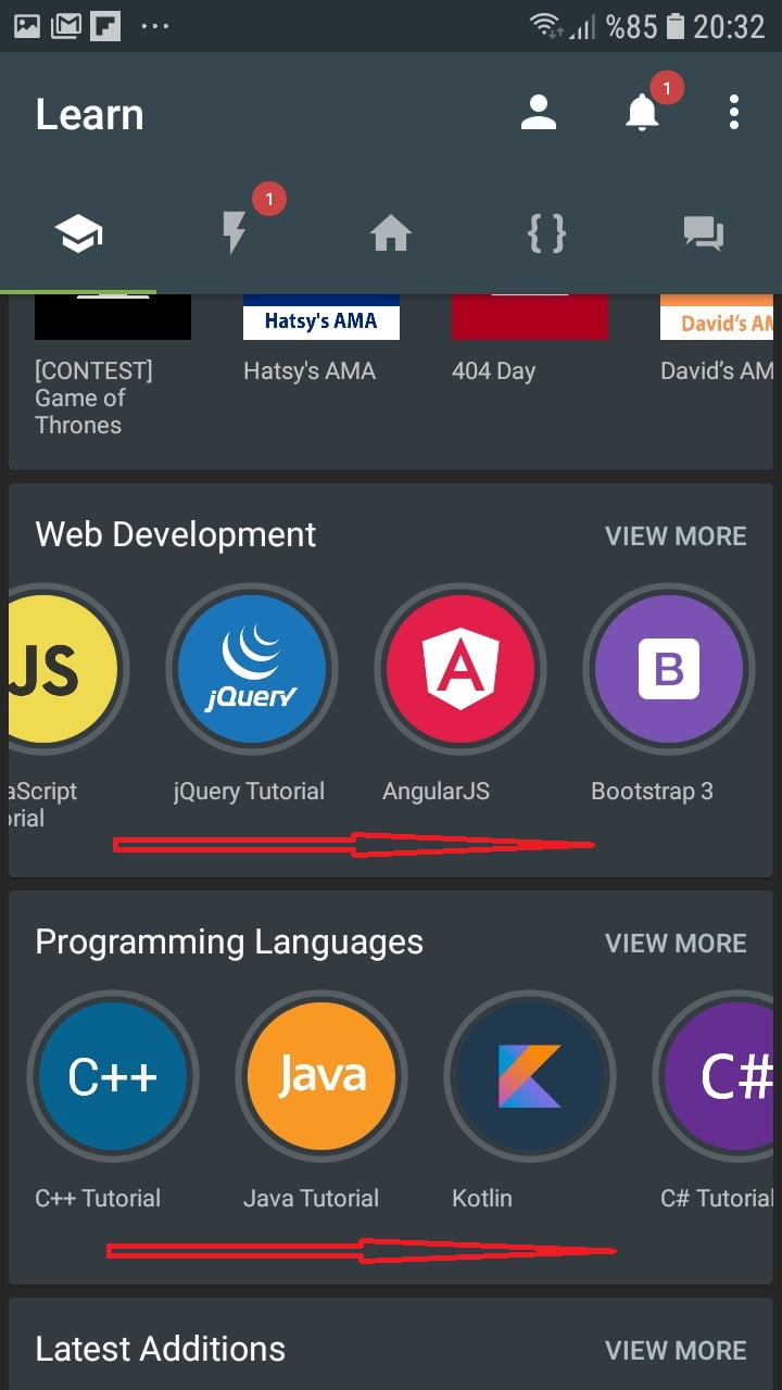Androidde Programlama Öğrenme Uygulamaları 12