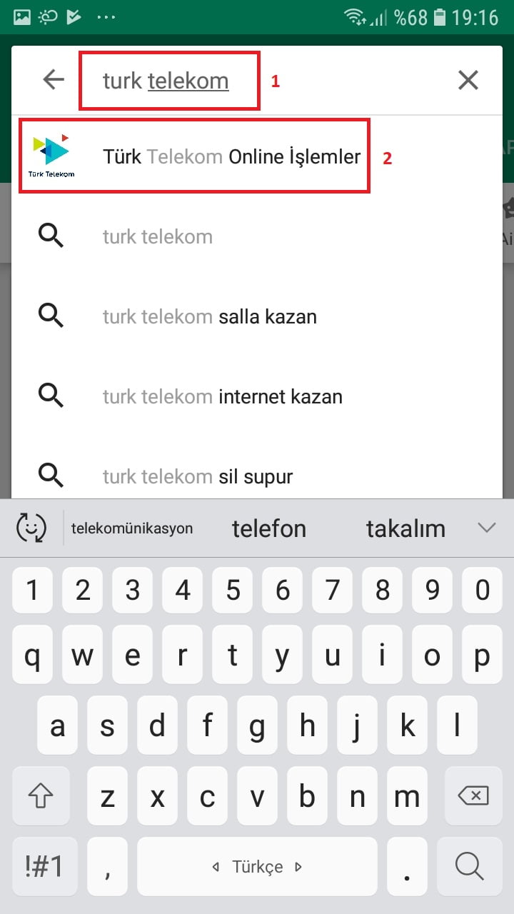 Android�de ve iOS�ta Türk Telekom Online İşlemler Uygulaması ile WiFi