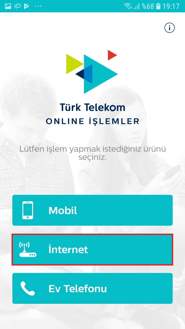 Android�de ve iOS�ta Türk Telekom Online İşlemler Uygulaması ile WiFi