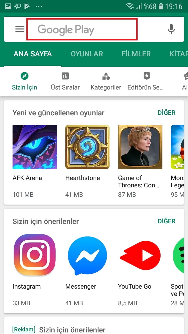 Androidde ve iOSta Türk Telekom Online İşlemler Uygulaması ile Lira Kontör Yükleme 2