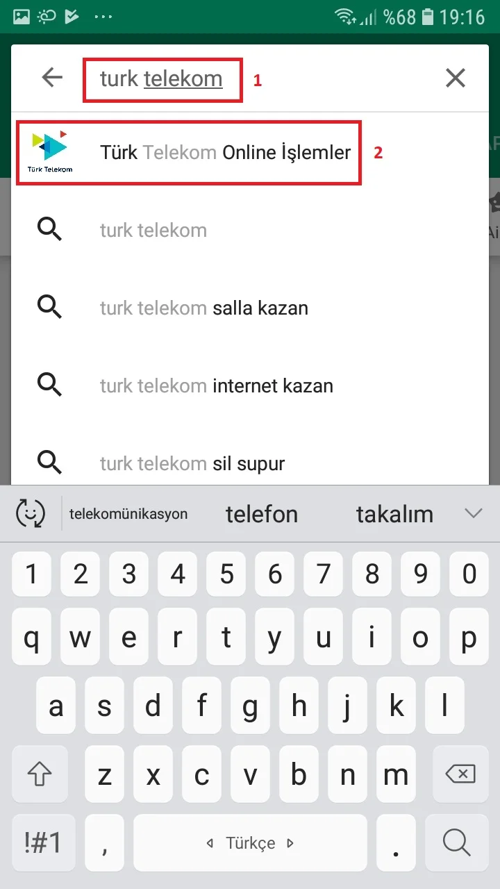Androidde ve iOSta Türk Telekom Online İşlemler Uygulaması ile Lira Kontör Yükleme 3 - Android'de ve iOS'ta Türk Telekom Online İşlemler Uygulaması ile Lira (Kontör) Yükleme!