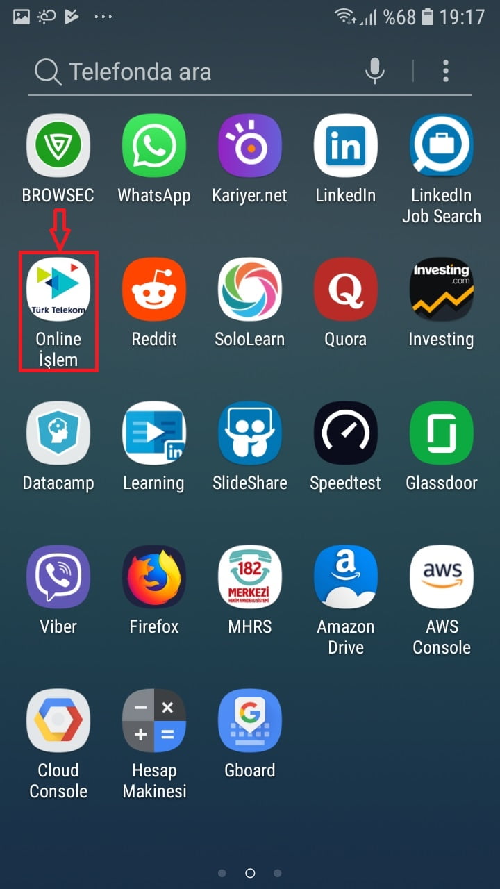 Androidde ve iOSta Türk Telekom Online İşlemler Uygulaması ile Lira Kontör Yükleme 5
