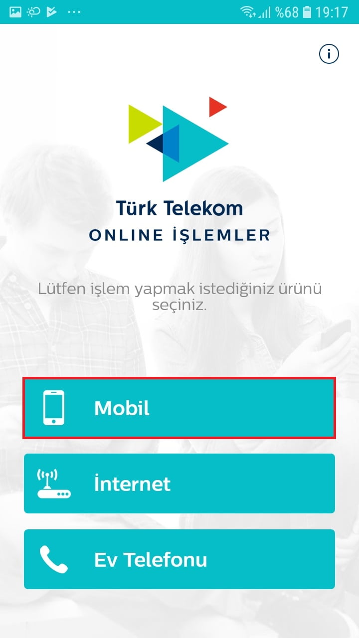 Androidde ve iOSta Türk Telekom Online İşlemler Uygulaması ile Lira Kontör Yükleme 6