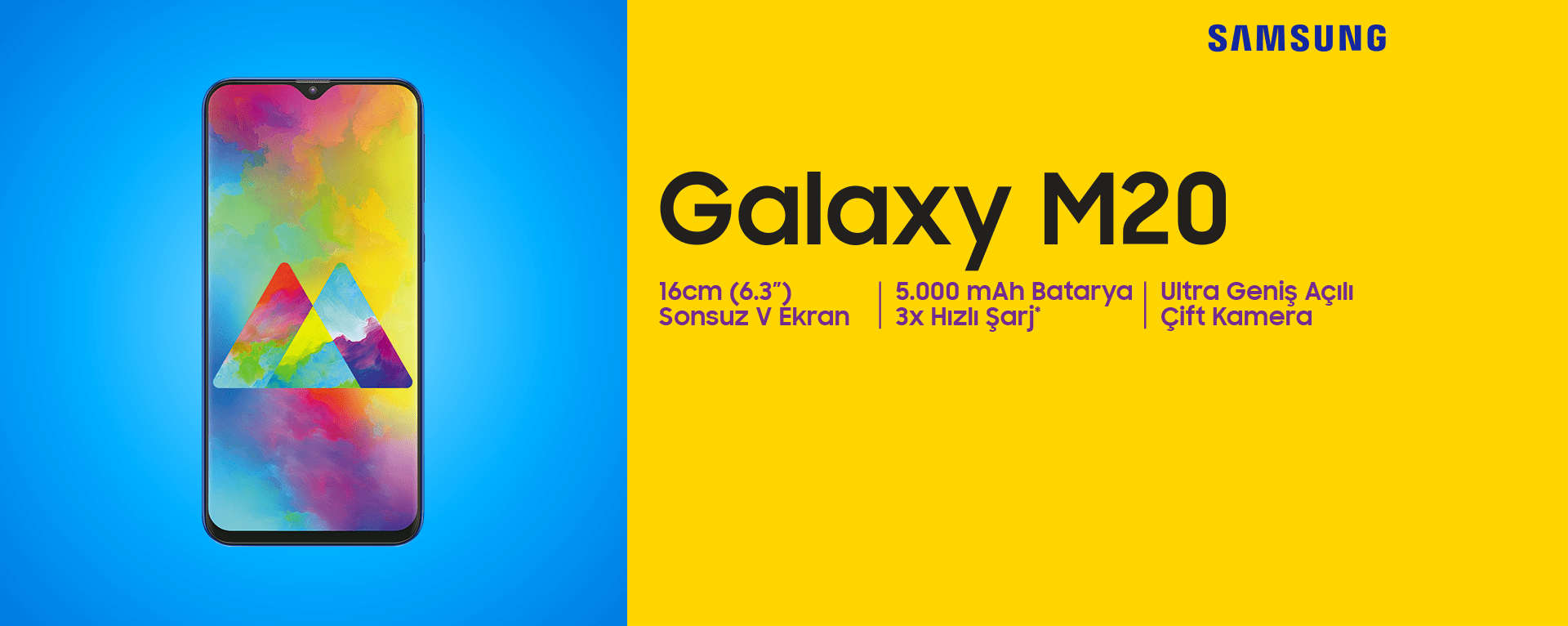 Samsung’un Yeni Skor Canavarı Galaxy M20’nin Rüzgarı Sürüyor!