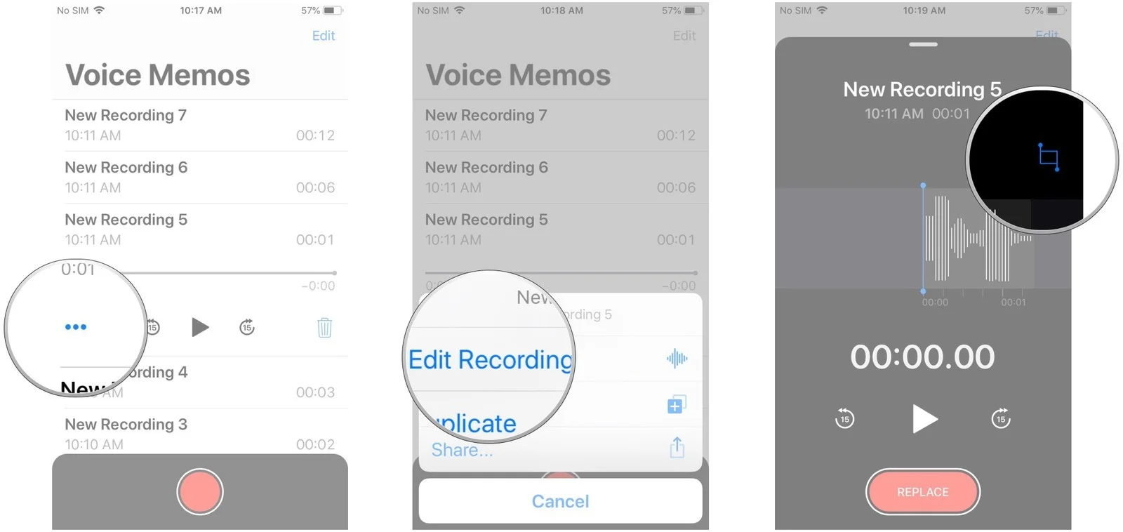 iPhoneda ve iPadde Sesli Notlar Voice Memos Nasıl Kullanılır 4 - iPhone'da ve iPad'de Sesli Notlar (Voice Memos) Nasıl Kullanılır?