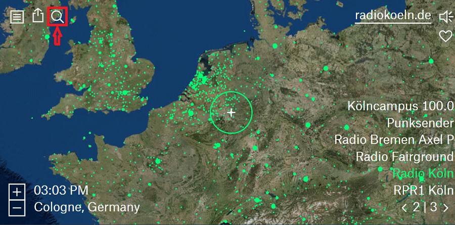İnteraktif Harita ile Dünyadaki Radyo İstasyonlarını Keşfedin ve Radyo Dinleyin 7