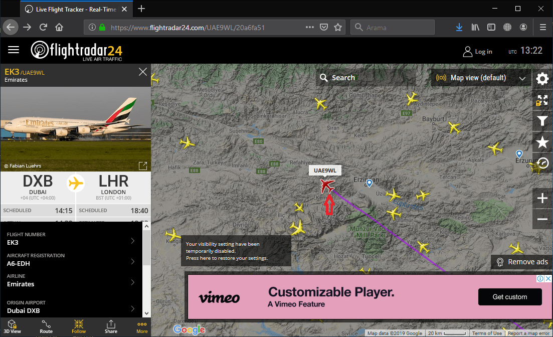Flightradar24 ile Dünyadaki Tüm Uçak Trafiğini ve Seferlerini Takip Edin 11