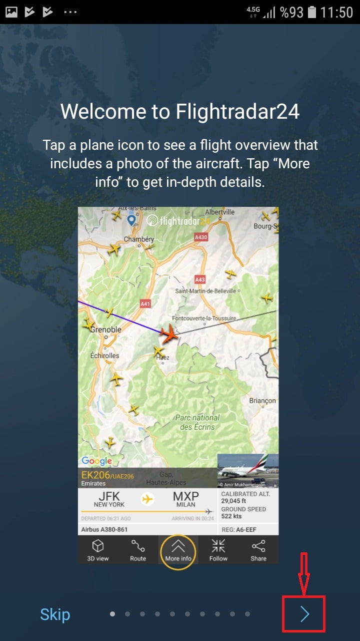 Flightradar24 ile Dünyadaki Tüm Uçak Trafiğini ve Seferlerini Takip Edin 34