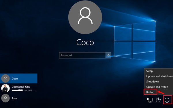 Kullanıcı Oturum Açma Şifresi Unutulan Windows 10 Bilgisayarı Sıfırlama kapak