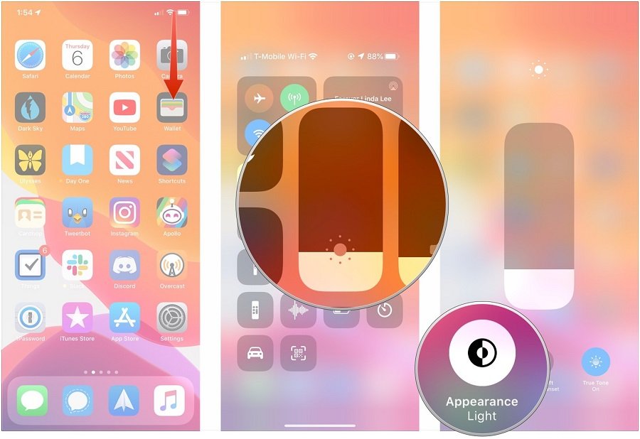 iPhoneda ve iPadde Karanlık Mod Dark Mode Nasıl Etkinleştirilir 1