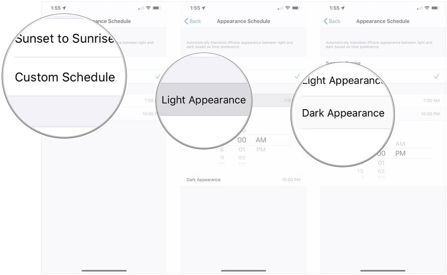 iPhoneda ve iPadde Karanlık Mod Dark Mode Nasıl Etkinleştirilir 4