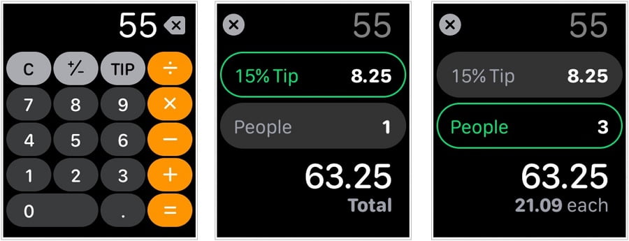 Apple Watchta Hesap Makinesi Calculator Uygulaması Nasıl Kullanılır 5