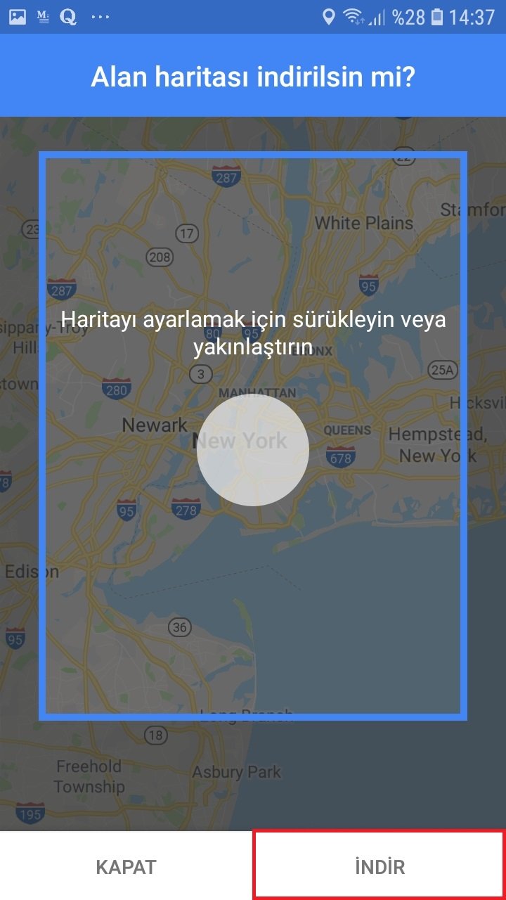 Google Haritalar Google Maps İnternet Bağlantısı Olmadan Çevrimdışı Nasıl Kullanılır 10