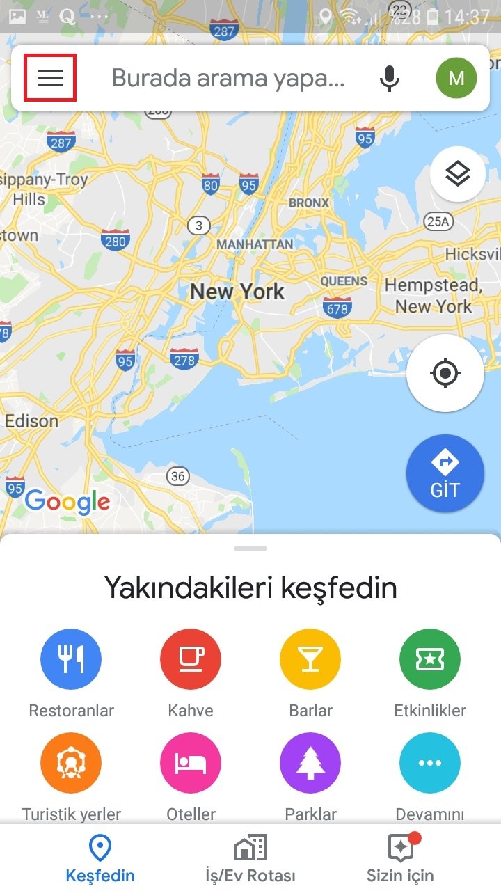 Google Haritalar Google Maps İnternet Bağlantısı Olmadan Çevrimdışı Nasıl Kullanılır 7