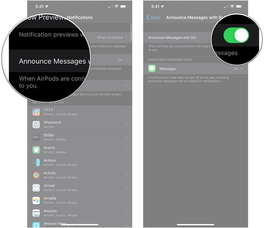 iPhoneda ve iPadde Mesaj Duyuruları Bildirimleri Nasıl Yönetilir 3