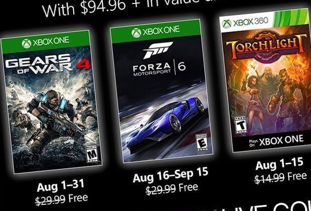 Xbox Live Gold Ağustos Ayında Ücretsiz Verilecek Oyunlar