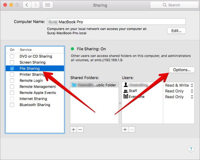 Mac ve Windows Arasında Dosyaları Kablosuz Olarak Paylaşma 3