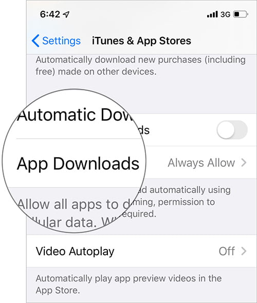 iOS 13te ve iPadOS 13te 200MBden Büyük Uygulamalar Nasıl İndirilir 3