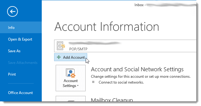 Outlook postamı Thunderbirde nasıl bağlarım 3