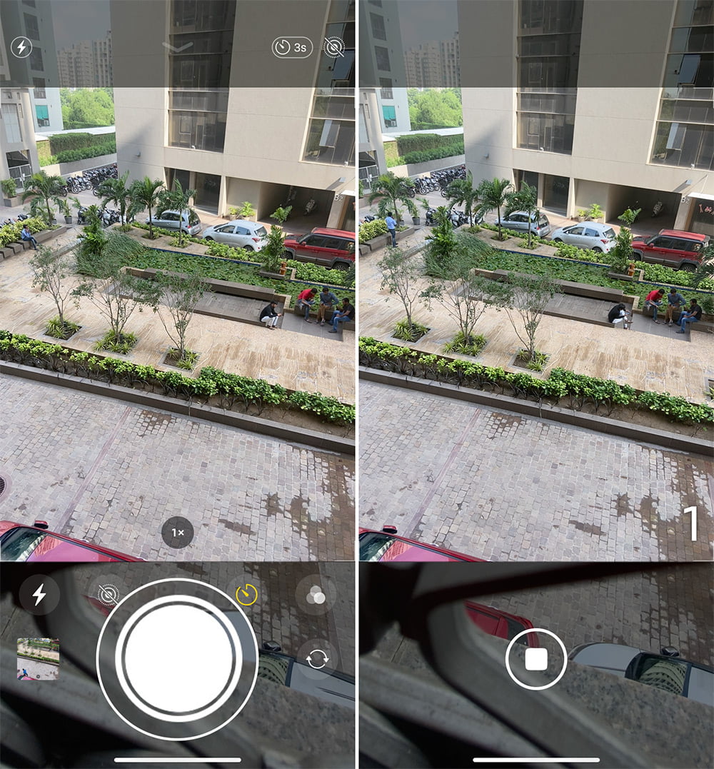 iPhone 11 11 Pro ve 11 Pro Maxta Timer Zamanlayıcı ile Fotoğraf Çekme 4