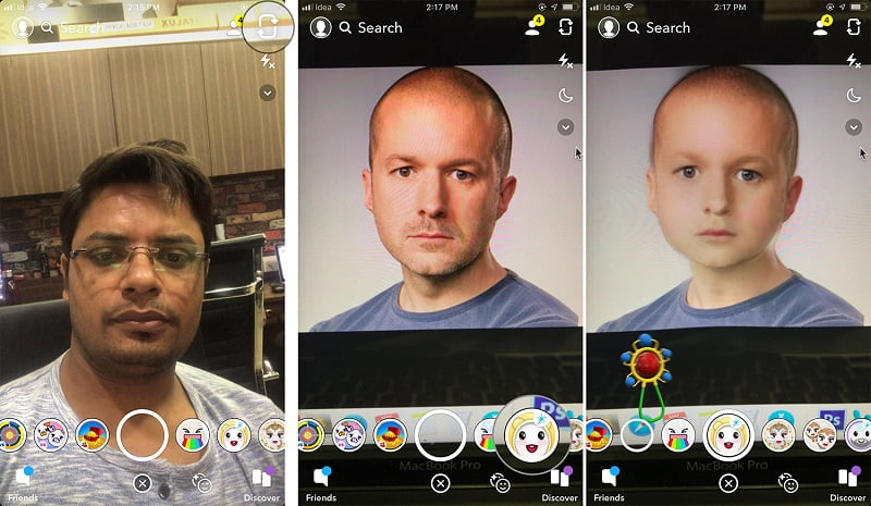 iPhoneda ve Androidde Snapchat Bebek Filtresi Nasıl Kullanılır 1