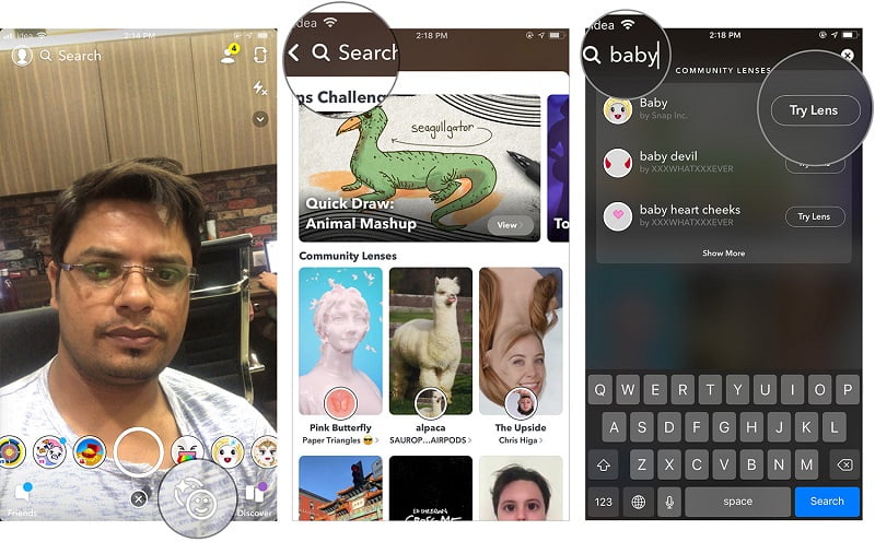 iPhoneda ve Androidde Snapchat Bebek Filtresi Nasıl Kullanılır 3