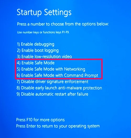 safe mode in windows 10 1 - Windows 10'u Güvenli Modda Kolayca Önyükleme