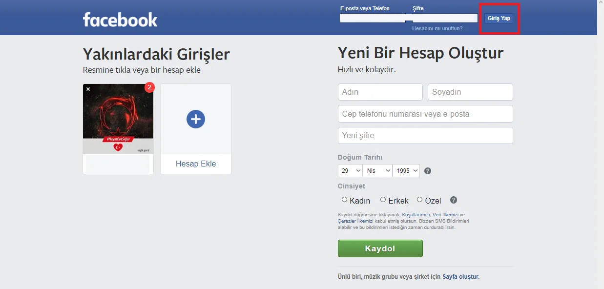 2 10 - Facebook Kodmatik Kodu Gelmiyor Nasıl Düzeltilir