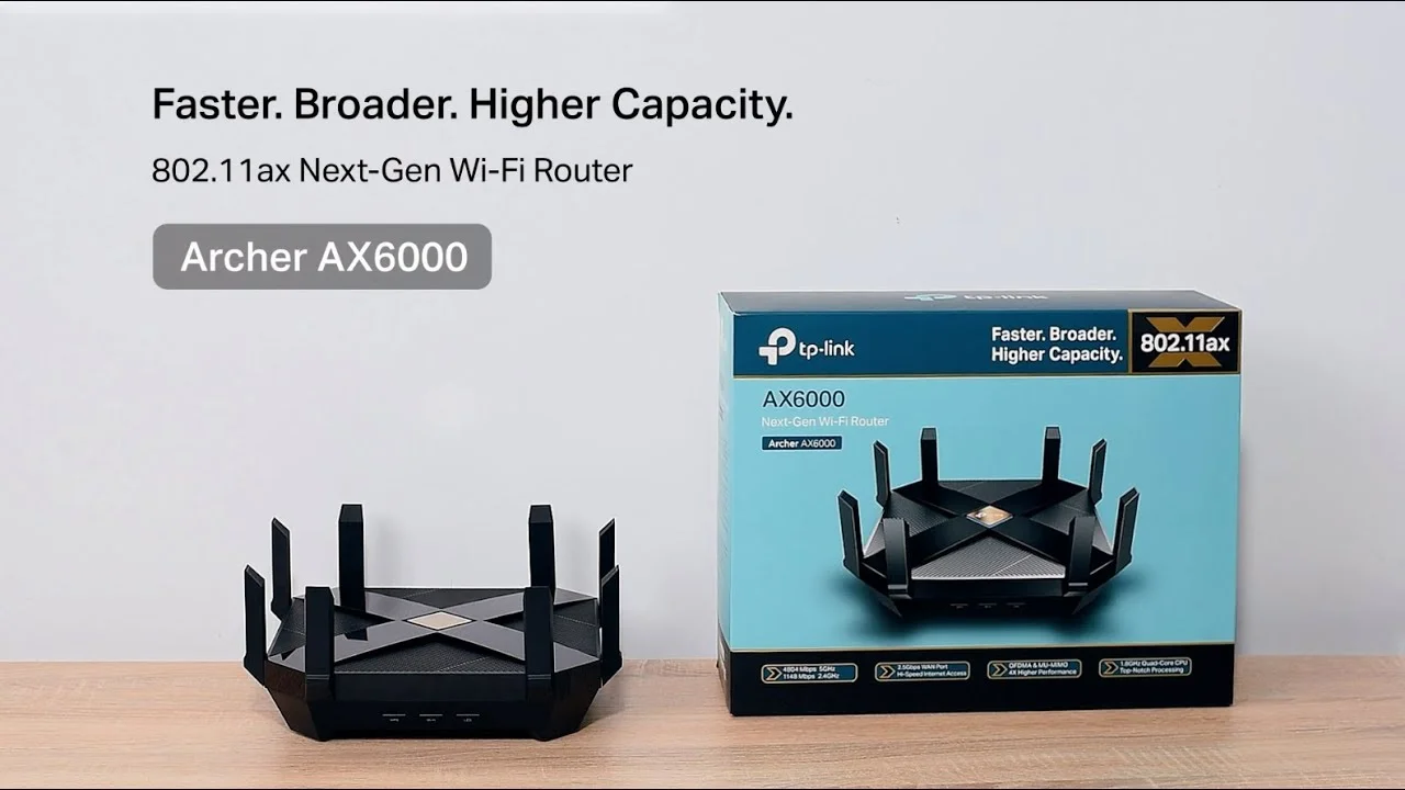 archer ax6000 on gorsel - TP LİNK Archer AX6000 MİNİ BAZ İSTASYONU!
