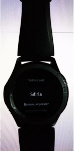 gear4 - Gear S3 Frontier Nasıl Sıfırlanır