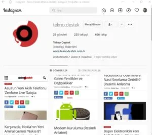 instagrammakale3 - Instagram DM Özelliğini Tarayıcı ve W11 ile Kullanma