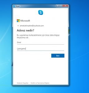 Skype Yeni Hesap Oluşturma Resimli Anlatım 3 - Skype Yeni Hesap Oluşturma Resimli Anlatım