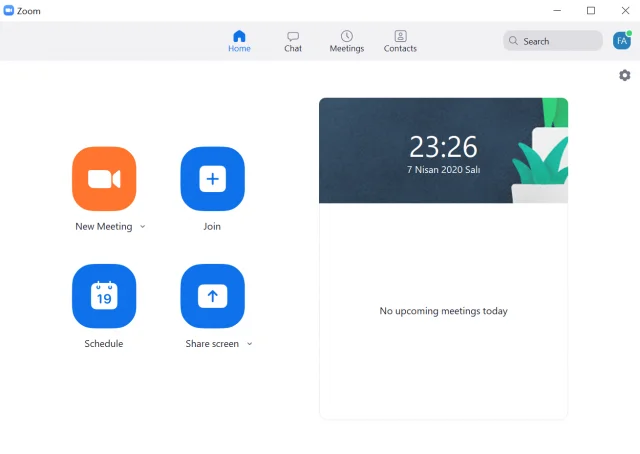 Zoom Uygulamasinin Bilgisayara Kurulumu ve Kullanimi3 - Zoom Uygulamasının Bilgisayara Kurulumu ve Kullanımı