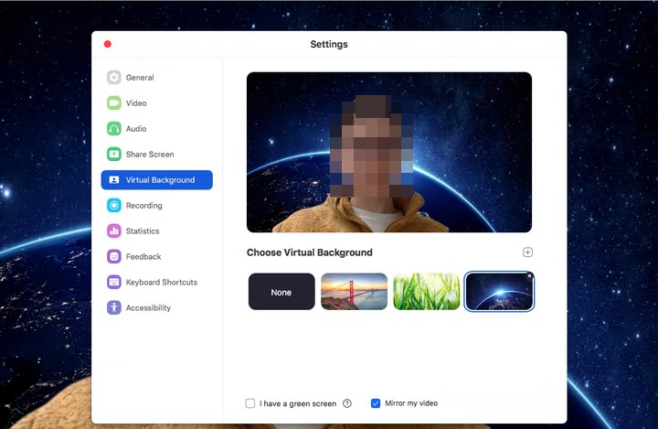 Zoom Virtual Background ongorsel - Zoom Virtual Background Özelliği Nedir ve Sistem Gereksinimleri