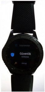 ekran kilit2 - Gear S3 Frontier Ekran Kilit Deseni Belirleme