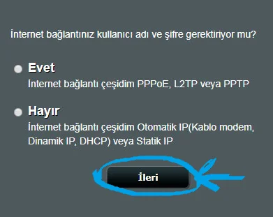 3BAGLANTI TİPİ - Asus DSL-AC88U Kablosuz Hızlı Kurulum