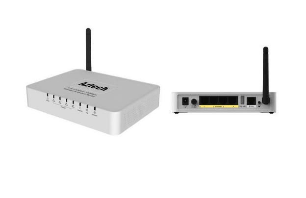 Aztech DSL5018 Modem Kurulumu ve Kablosuz Ayarları
