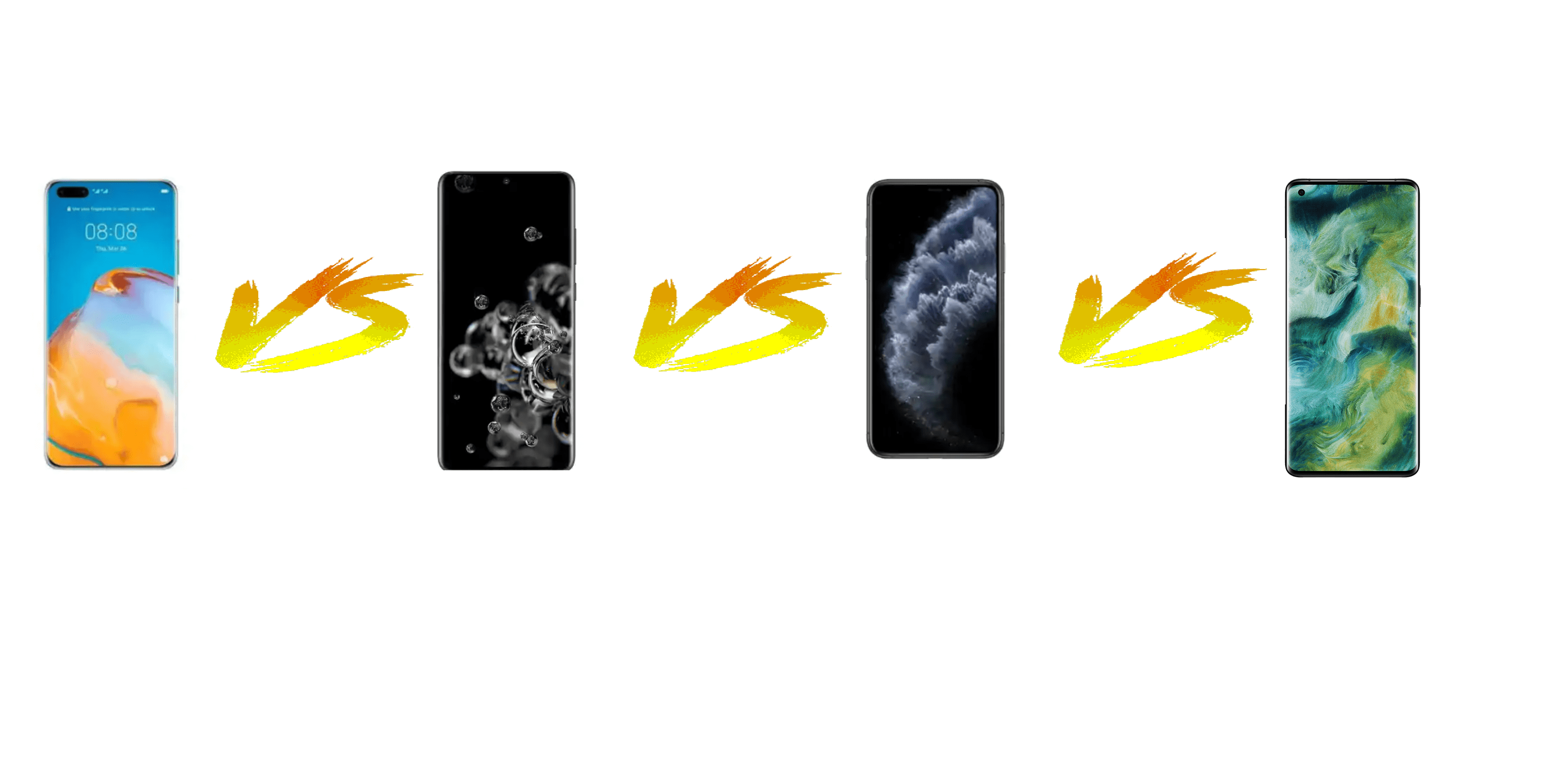 kapak 1 - Samsung s20 Ultra vs Huawei P40 Pro vs Oppo Find x2 vs Iphone 11 Pro Max Karşılaştırması