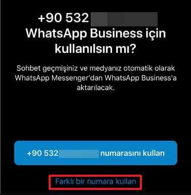 Apple iphone Whatsapp 2 Hesap Kullanma 5